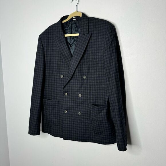 Hardy Amies checked blazer size 44R - Picture 2 of 5